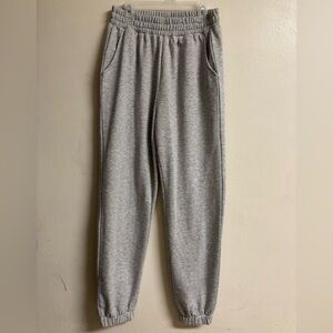 Gray women Jogger Pants